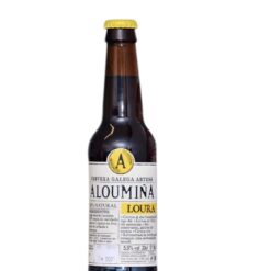 Cerveza artesana Aloumiña Loura